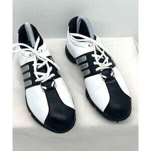 Adidas Golf Shoes Men 6 or Women 7.5 Tour 360 Traxion ThinTech Black White
